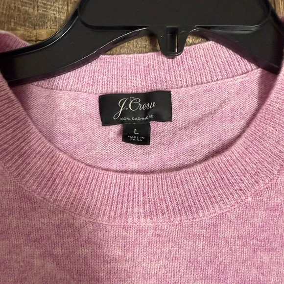 J. Crew Women's Light Purple Crewneck Sweater - Picture 3 of 3
